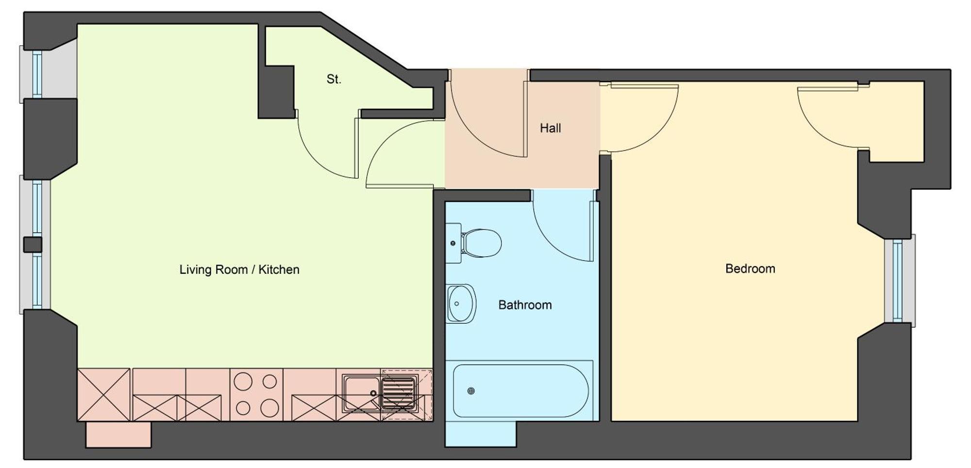 Superb One Bedroom Apartment In Dundee Exteriér fotografie